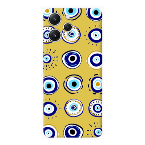 Xiaomi Redmi 12 Beads Yellow Colored Silicone TPU Θήκη