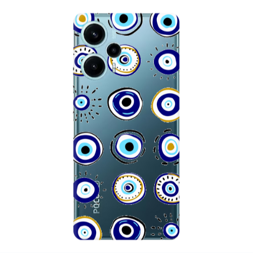 Xiaomi Poco F5 Beads Transparent Silicone TPU Θήκη
