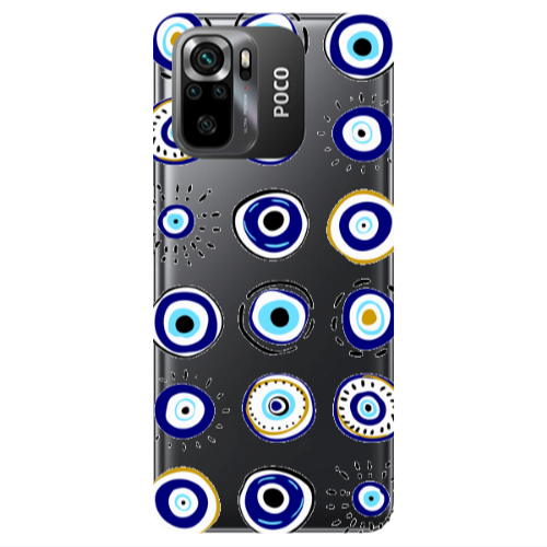 Xiaomi Poco M5 s Beads Transparent Silicone TPU Θήκη