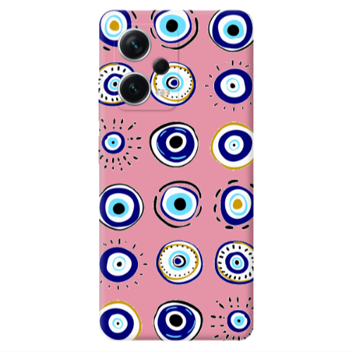 Xiaomi Poco X5 Beads Pink Colored Silicone TPU Θήκη
