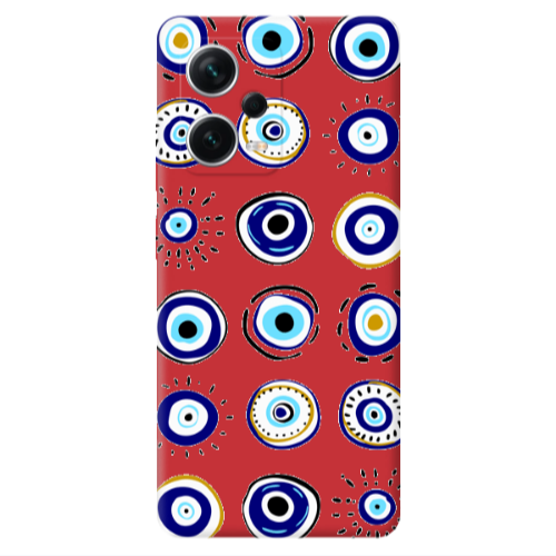 Xiaomi Poco X5 Beads Red Colored Silicone TPU Θήκη