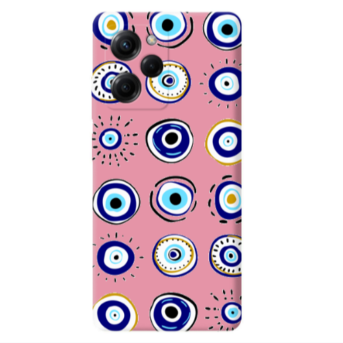Xiaomi Poco X5 Pro Beads Pink Colored Silicone TPU Θήκη