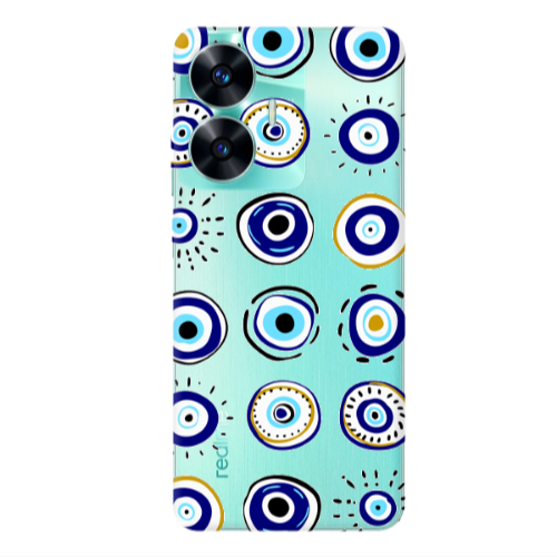 Realme C55 Beads Transparent Silicone TPU Θήκη