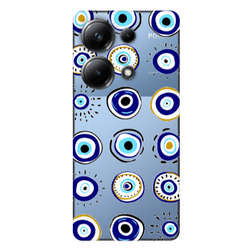 Xiaomi Poco M6 Pro 4G Beads Transparent Silicone TPU Θήκη