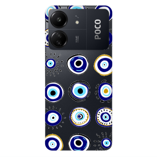 Xiaomi Poco C65 Beads Transparent Silicone TPU Θήκη