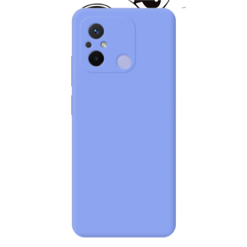 Xiaomi Redmi 12C Colorful eyes Light Purple Colored Silicone TPU Θήκη