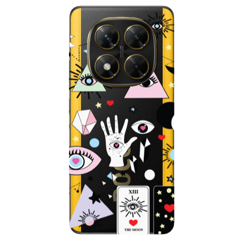 Xiaomi Poco X7 Pyramid eyes Transparent Silicone TPU Θήκη