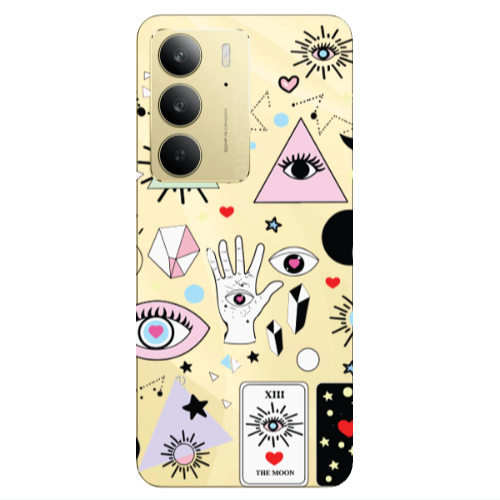 Realme C 75 Pyramid eyes Transparent Silicone TPU Θήκη
