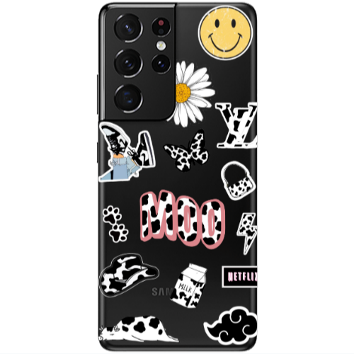 Samsung S21 Ultra Find Yourself 6 Transparent Silicone TPU Θήκη
