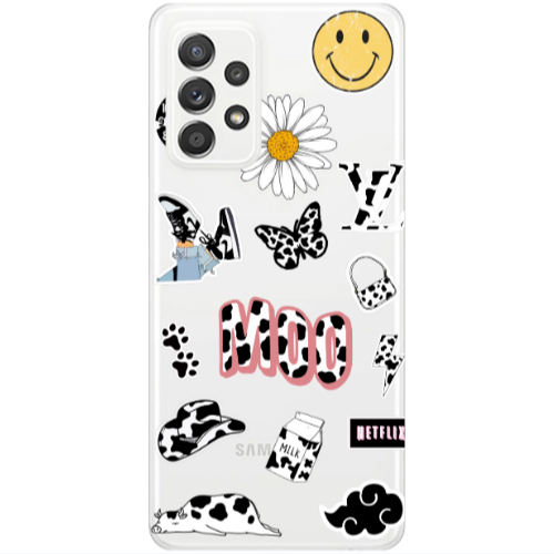 Samsung A53 Find Yourself 6 Transparent Silicone TPU Θήκη