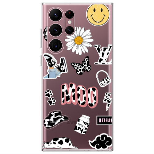 Samsung S22 Ultra Find Yourself 6 Transparent Silicone TPU Θήκη