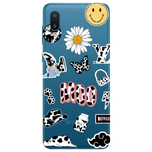 Samsung A02 Find Yourself 6 Transparent Silicone TPU Θήκη
