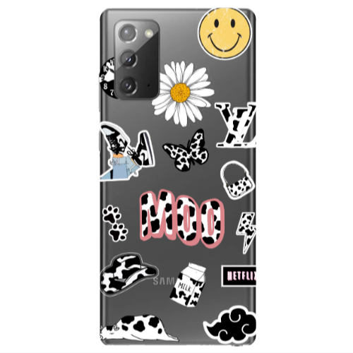 Samsung Note 20 Find Yourself 6 Transparent Silicone TPU Θήκη