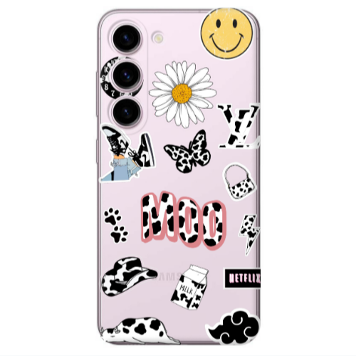 Samsung S23 Find Yourself 6 Transparent Silicone TPU Θήκη
