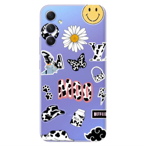 Samsung A34 Find Yourself 6 Transparent Silicone TPU Θήκη