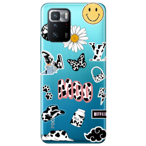 Xiaomi Poco X3 GT Find Yourself 6 Transparent Silicone TPU Θήκη