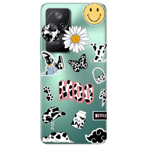 Xiaomi Poco F4 Find Yourself 6 Transparent Silicone TPU Θήκη