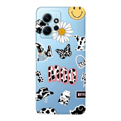 Xiaomi Redmi Note 12 4G Find Yourself 6 Transparent Silicone TPU Θήκη