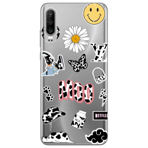 Huawei P30 Find Yourself 6 Transparent Silicone TPU Θήκη
