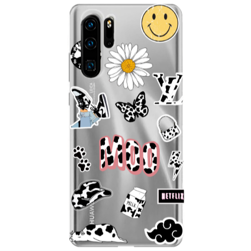 Huawei P30 Pro Find Yourself 6 Transparent Silicone TPU Θήκη