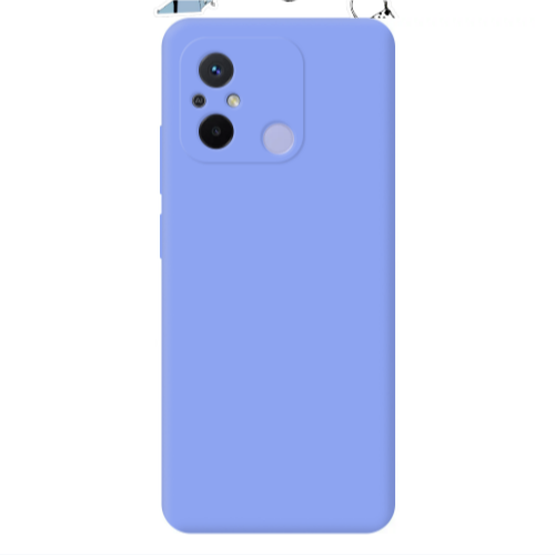 Xiaomi Redmi 12C Find Yourself 6 Light Purple Colored Silicone TPU Θήκη