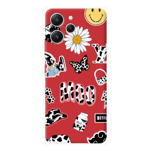 Xiaomi Redmi 12 Find Yourself 6 Red Colored Silicone TPU Θήκη