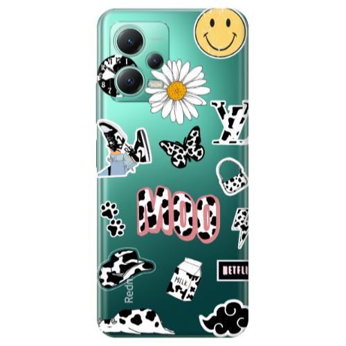 Xiaomi Redmi Note 12 Pro Plus 5G Find Yourself 6 Transparent Silicone TPU Θήκη