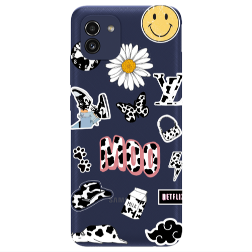 Samsung A03 Find Yourself 6 Transparent Silicone TPU Θήκη