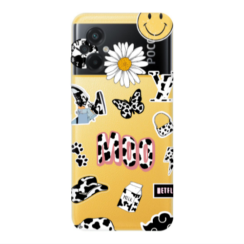 Xiaomi Poco M5 Find Yourself 6 Transparent Silicone TPU Θήκη