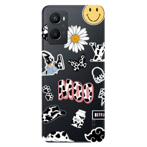 Oppo A 96 Find Yourself 6 Transparent Silicone TPU Θήκη