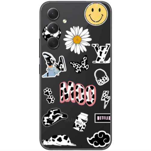 Samsung Galaxy A25 Find Yourself 6 Transparent Silicone TPU Θήκη