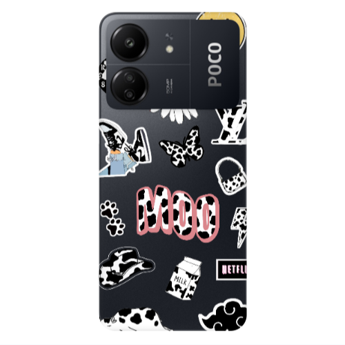 Xiaomi Poco C65 Find Yourself 6 Transparent Silicone TPU Θήκη
