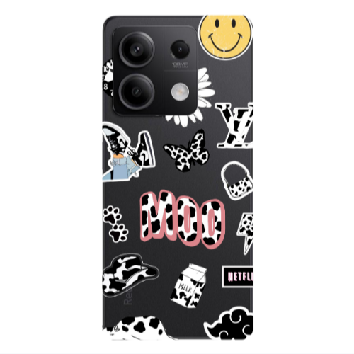 Xiaomi Redmi Note 13Pro 5G Find Yourself 6 Transparent Silicone TPU Θήκη