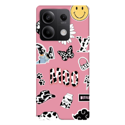 Xiaomi Redmi Note 13Pro 5G Find Yourself 6 Pink Colored Silicone TPU Θήκη