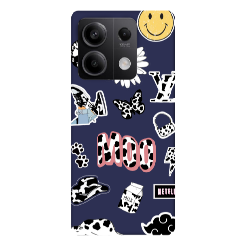 Xiaomi Redmi Note 13Pro 5G Find Yourself 6 Dark blue Colored Silicone TPU Θήκη