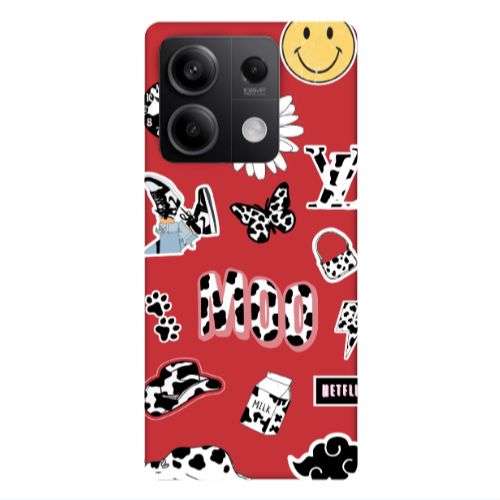 Xiaomi Redmi Note 13Pro 5G Find Yourself 6 Red Colored Silicone TPU Θήκη