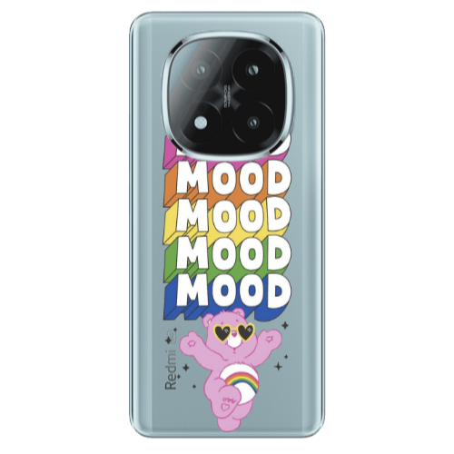Xiaomi Redmi Note 14 Pro + 5g Mood Transparent Silicone TPU Θήκη