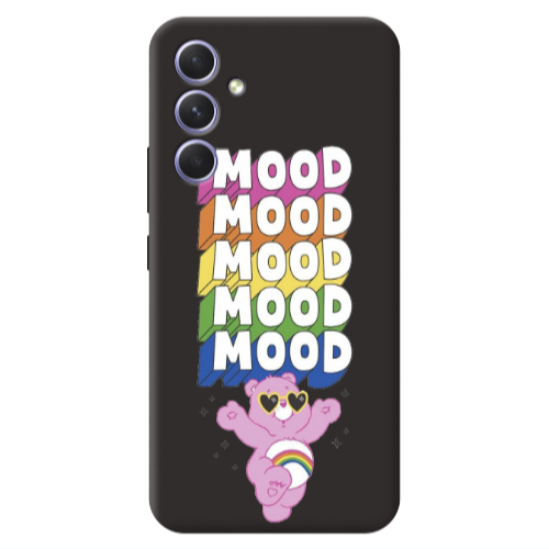 Samsung A36 Mood Black Colored Silicone TPU Θήκη