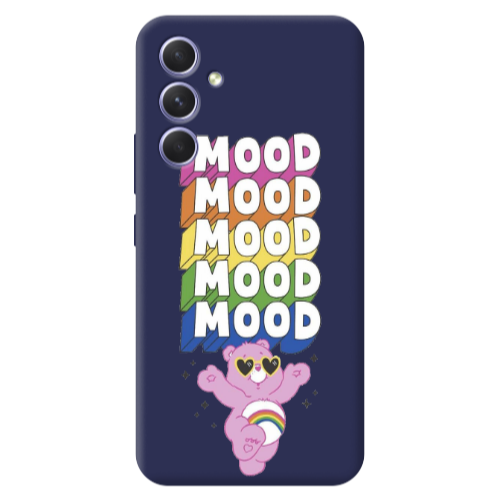 Samsung A56 Mood Dark blue Colored Silicone TPU Θήκη