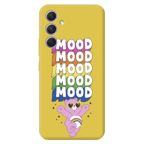 Samsung A56 Mood Yellow Colored Silicone TPU Θήκη