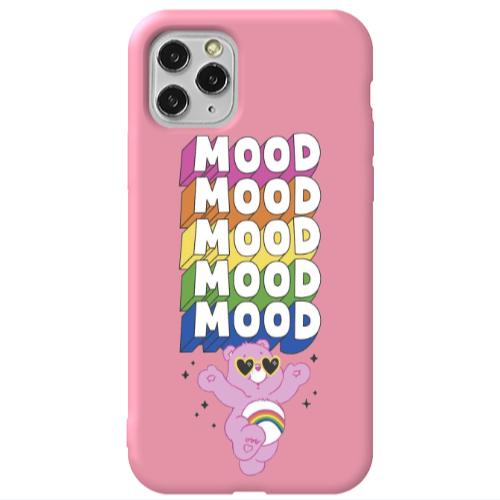 Apple iPhone 11 Pro Mood Pink Colored Silicone TPU Θήκη