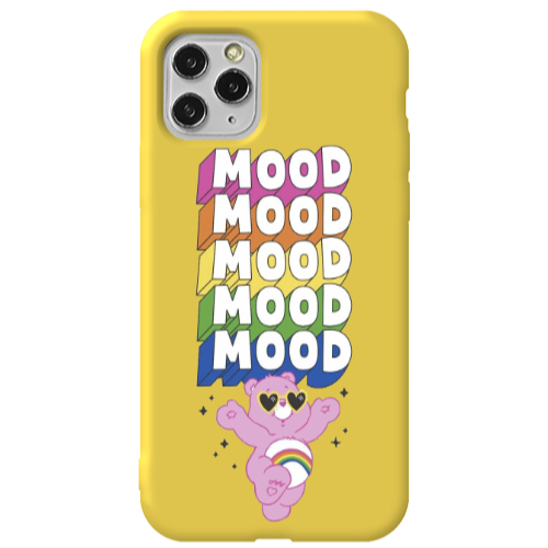 Apple iPhone 11 Pro Mood Yellow Colored Silicone TPU Θήκη