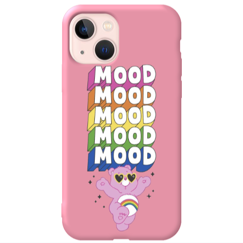 Apple iPhone 13 Mood Pink Colored Silicone TPU Θήκη