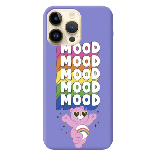 Apple iPhone 13 Pro Max Mood Purple Colored Silicone TPU Θήκη
