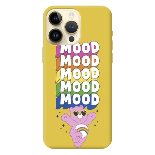 Apple iPhone 13 Pro Max Mood Yellow Colored Silicone TPU Θήκη