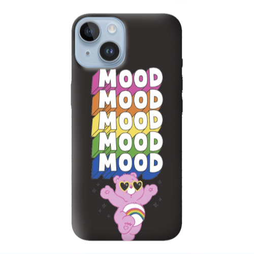 Apple iPhone 14  Mood Black Colored Silicone TPU Θήκη