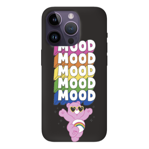 Apple iPhone 14 Pro  Mood Black Colored Silicone TPU Θήκη