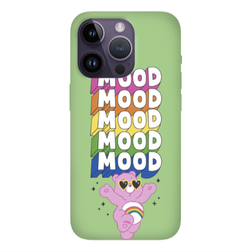Apple iPhone 14 Pro Max Mood Light Green Colored Silicone TPU Θήκη