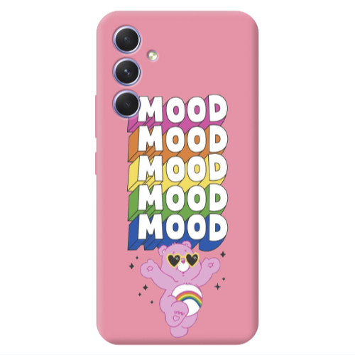 Samsung A54 Mood Pink Colored Silicone TPU Θήκη