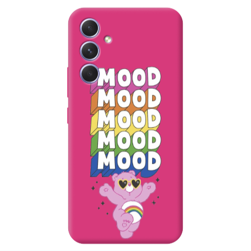 Samsung A54 Mood Fuchsia Colored Silicone TPU Θήκη